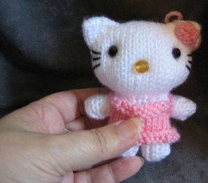 Hello Kitty for Nicole  in my hand