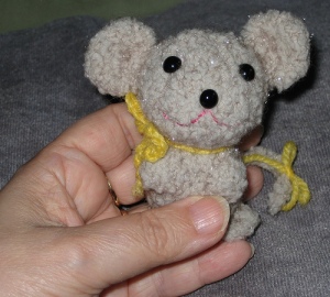 Marisa Le Mousie in my hand